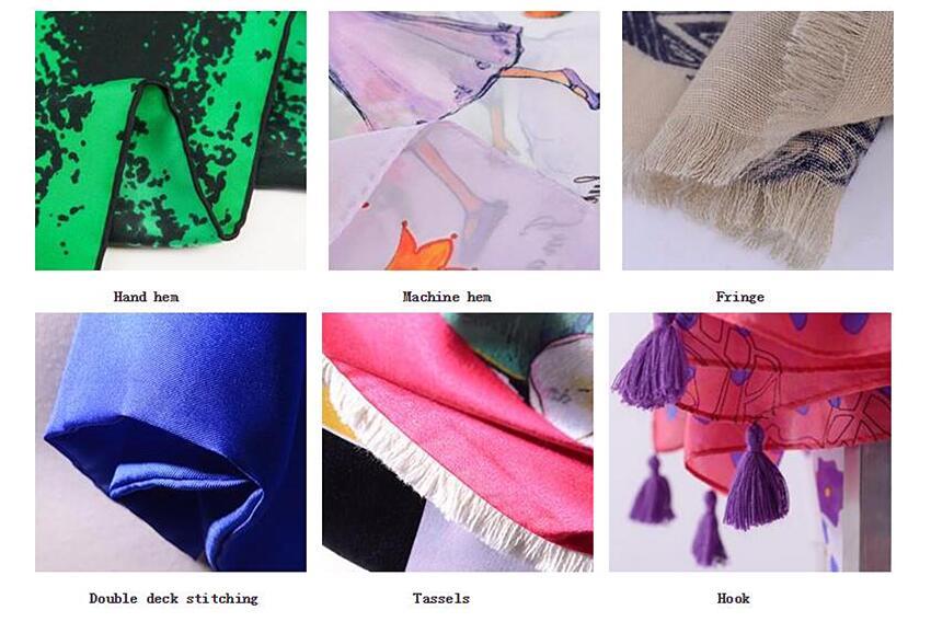 silk scarf blend