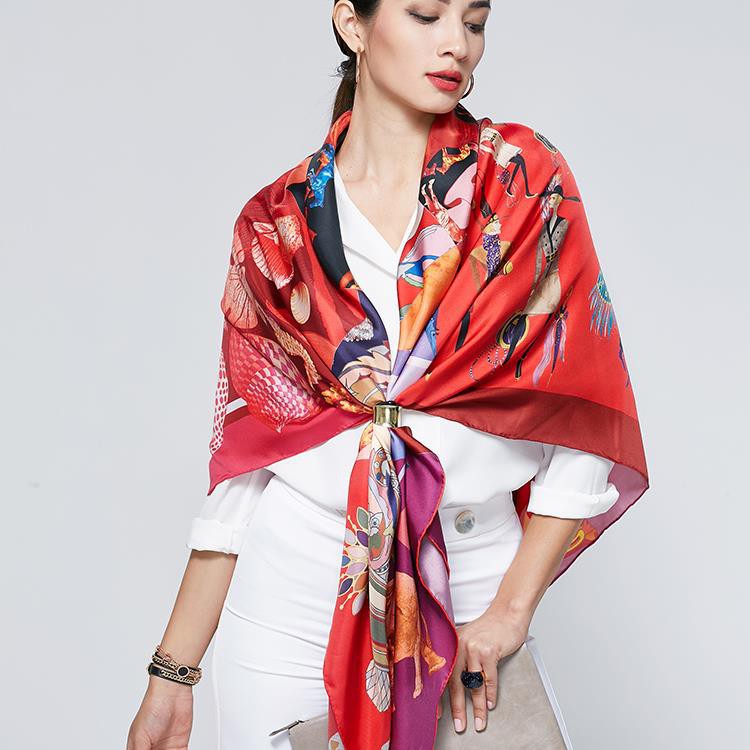 Silk Blanket Scarf