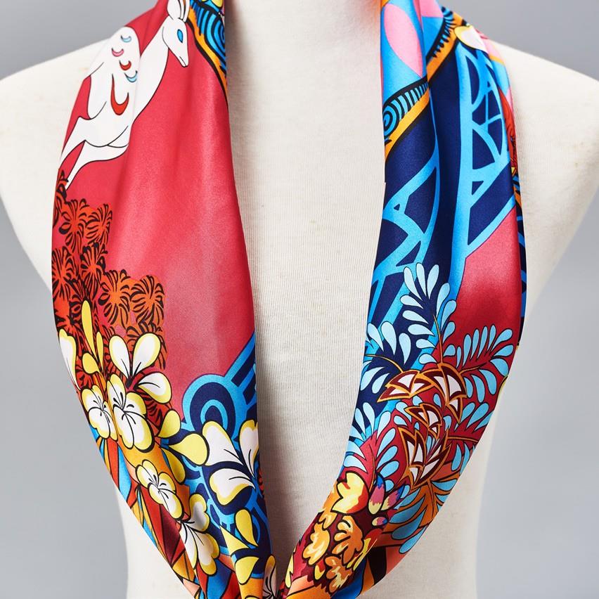 framed silk scarf framed silk scarf