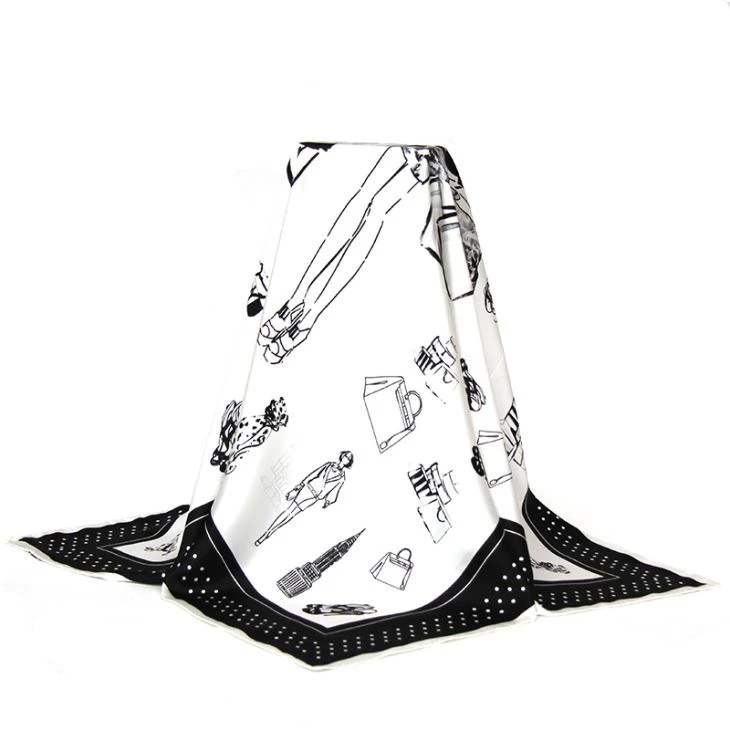 Low MOQ Silk Scarves