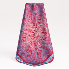 Luxury Paisley Pattern Silk Scarf