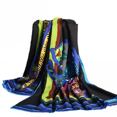 Black Modal Cashmere Scarves