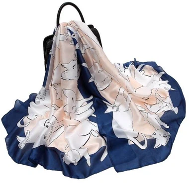 Cheap Long Silk Scarves For Ladies