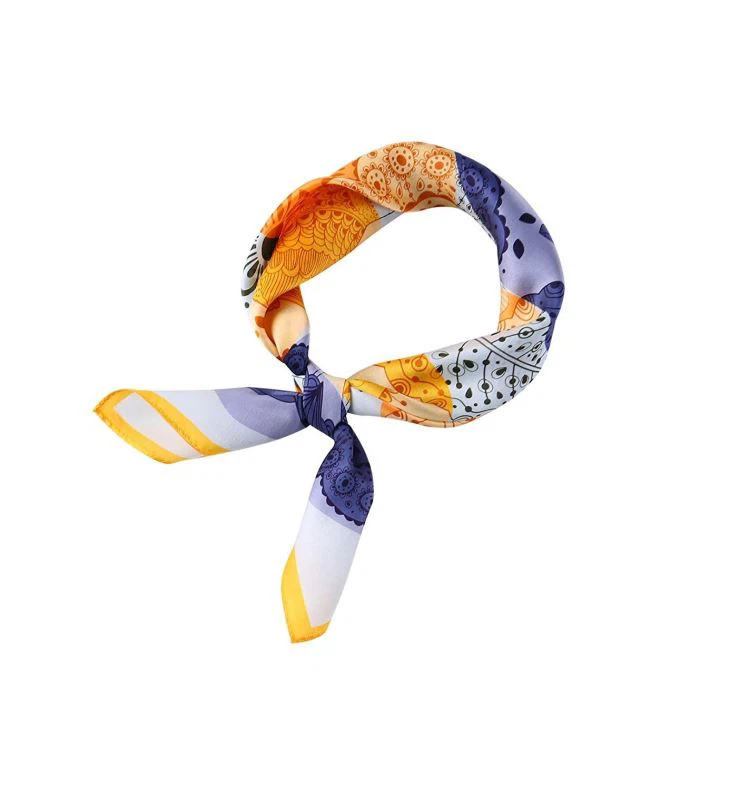 Natural Silk Satin Scarf
