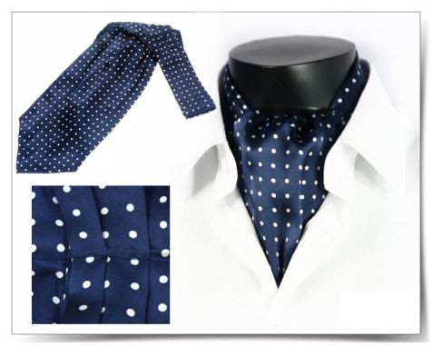 Men Silk Satin Cravat