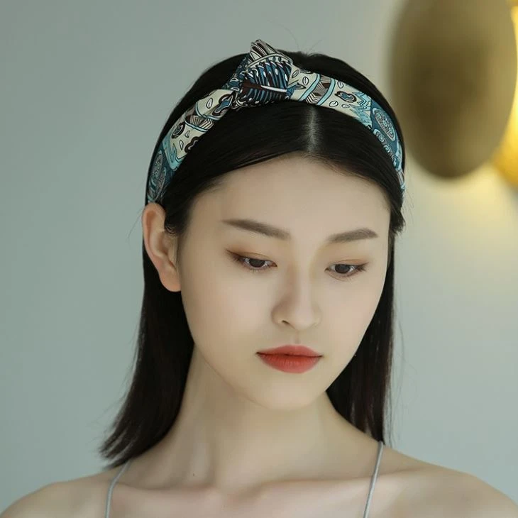 Summer Silk Head Scarf