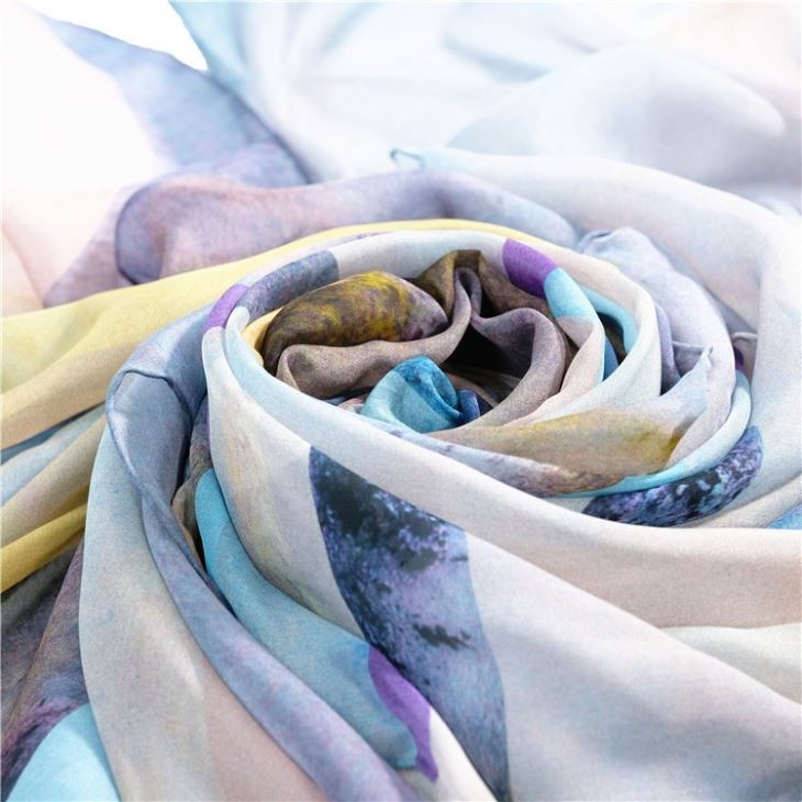 Thin Silk Chiffon Shawl