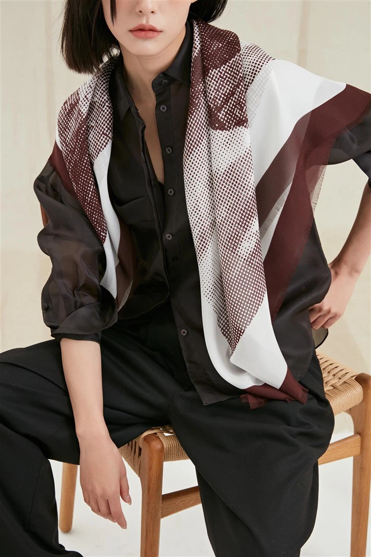 Custom Silk Printed Scarves