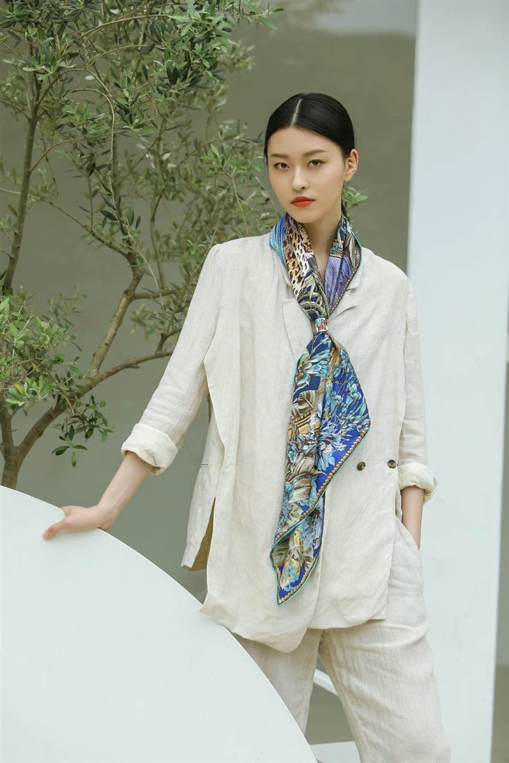 Floral Scarf