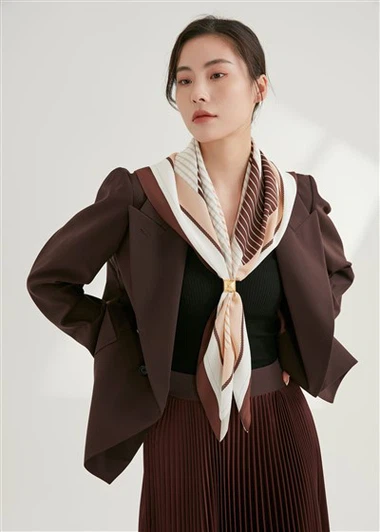 Satin Square Scarf