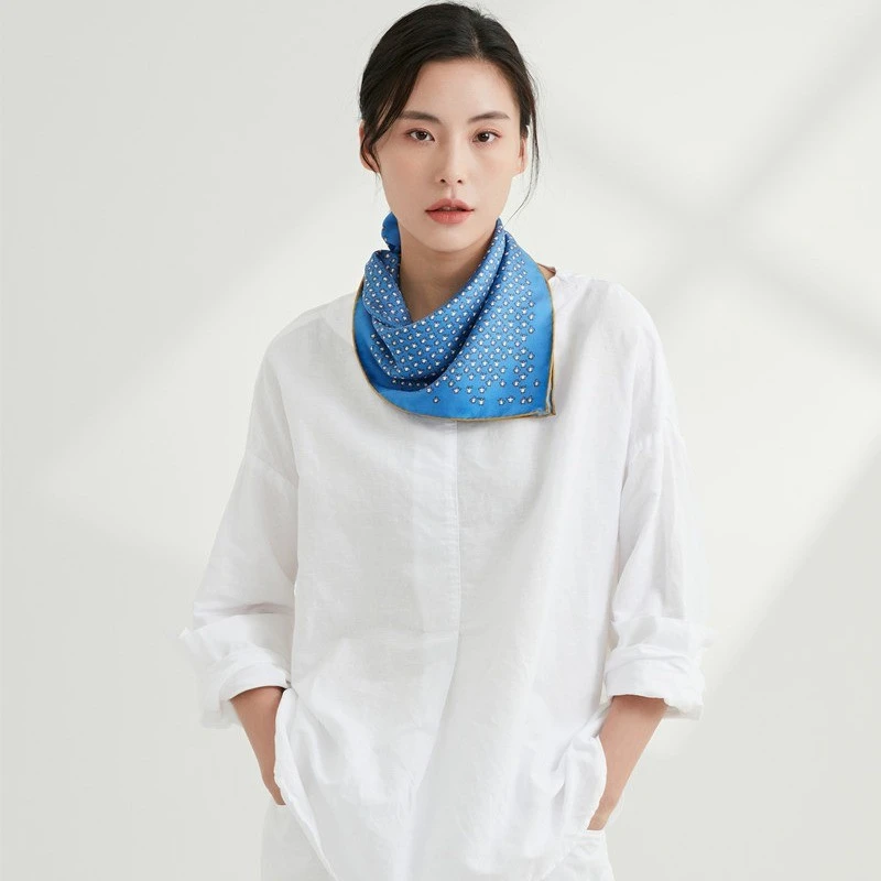 Custom Silk Scarves Large