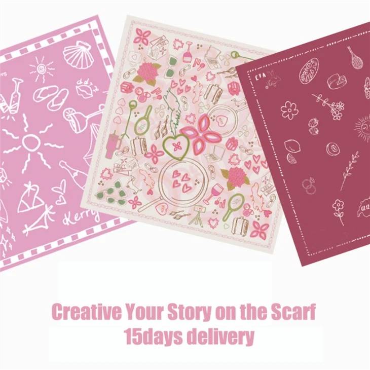 Wedding Day With Elegant Silk Scarves